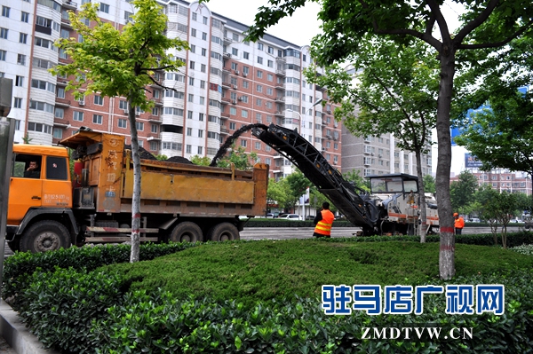 駐馬店中心城區(qū)道路施工