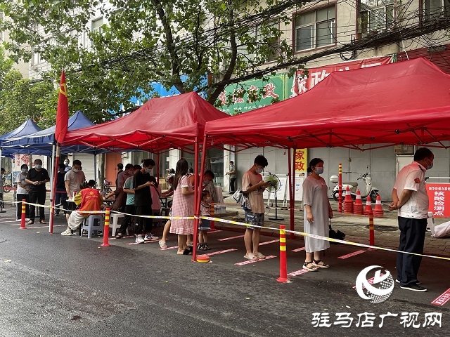 駐馬店：緊張有序推進全民核酸檢測