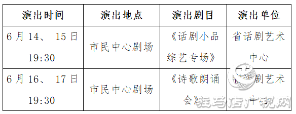 精彩上演！駐馬店市“中原文化大舞臺”演出邀您觀賞