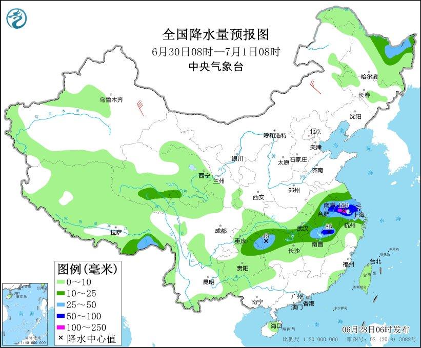 北方強對流南方強降水 華北黃淮等地高溫再起