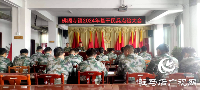 新蔡縣佛閣寺鎮(zhèn)召開2024年基干民兵點驗大會