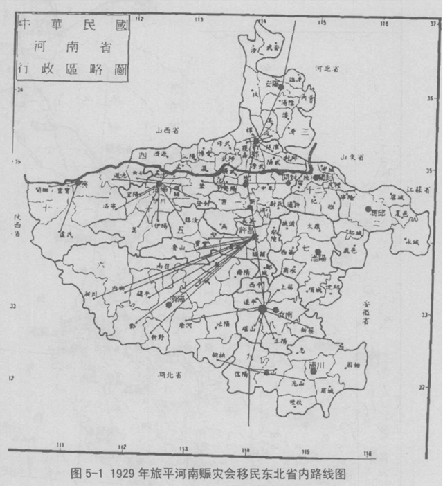 駐馬店東北移民1929年