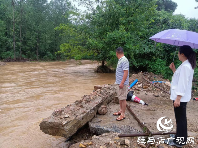 確山縣石滾河鎮(zhèn)：防汛一線黨旗飄揚 同心協(xié)力盡顯擔(dān)當(dāng)